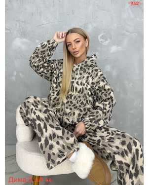 ЖЕНСКИЙ КОСТЮМ ТКАНЬ МЕХ