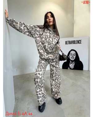 ЖЕНСКИЙ КОСТЮМ ТКАНЬ МЕХ