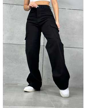 ДЖИНСЫ КАРГО ТКАНЬ СНАЧЁСОМ