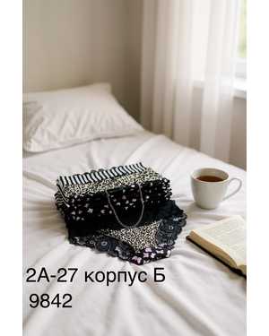 ТРУСИКИ ТКАНЬ 40% COTTON;40% VISCOSA; 10% ELASTAM;10% ALTRE FIBRE