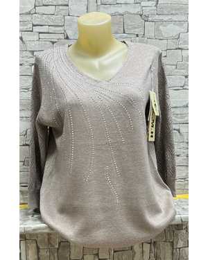 СВИТЕР ТКАНЬ 65% COTTON, 35% POLYESTER