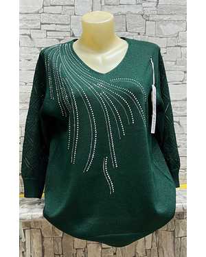 СВИТЕР ТКАНЬ 65% COTTON, 35% POLYESTER