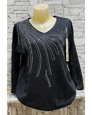 СВИТЕР ТКАНЬ 65% COTTON, 35% POLYESTER