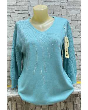 СВИТЕР ТКАНЬ 65% COTTON, 35% POLYESTER