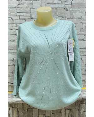 СВИТЕР ТКАНЬ 65% COTTON, 35% POLYESTER