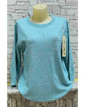 СВИТЕР ТКАНЬ 65% COTTON, 35% POLYESTER