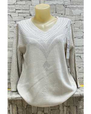 СВИТЕР ТКАНЬ 65% COTTON, 35% POLYESTER