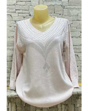 СВИТЕР ТКАНЬ 65% COTTON, 35% POLYESTER