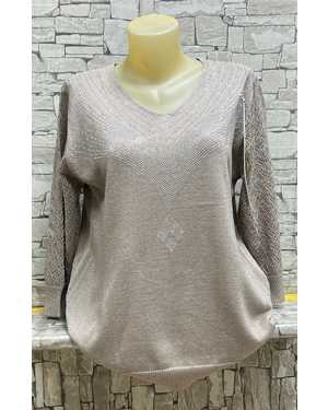 СВИТЕР ТКАНЬ 65% COTTON, 35% POLYESTER