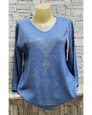 СВИТЕР ТКАНЬ 65% COTTON, 35% POLYESTER