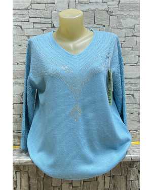 СВИТЕР ТКАНЬ 65% COTTON, 35% POLYESTER