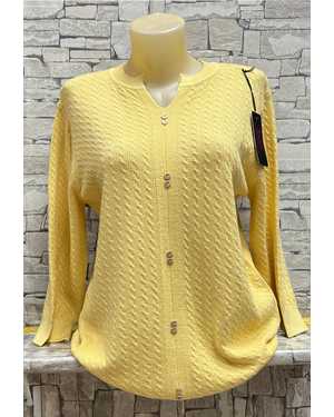 КОФТА ТКАНЬ 70% COTTON, 20% CASHMERE, 10% ELASTANE