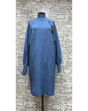 ПЛАТЬЕ ТКАНЬ 70% COTTON, 20% CASHMERE, 10% ELASTANE