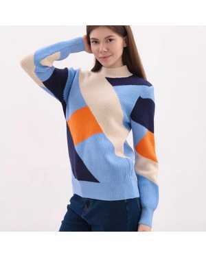 СВИТЕР ТКАНЬ 48% КАШЕМИР, 29% ШЕРСТЬ, 18% ХЛОПОК, 5% ЭЛАСТАН