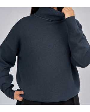 СВИТЕР ТКАНЬ 48% CASHMERE, 29% WOOL, 18% COTTON, 5% ELASTANE