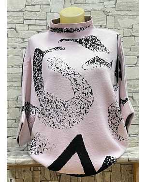 СВИТЕР ТКАНЬ 70% ХЛОПОК, 20% КАШЕМИР, 10% ЭЛАСТАН