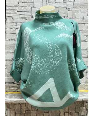 СВИТЕР ТКАНЬ 70% ХЛОПОК, 20% КАШЕМИР, 10% ЭЛАСТАН