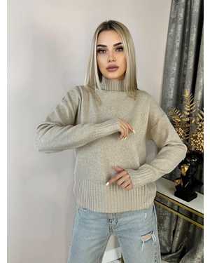 СВИТЕР ТКАНЬ 18% ХЛОПОК, 48% КАШЕМИР, 29% ШЕРСТЬ, 5% ЭЛАСТАНА