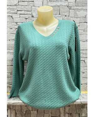 КОФТА ТКАНЬ 70% COTTON, 20% CASHMERE, 10% ELASTANE