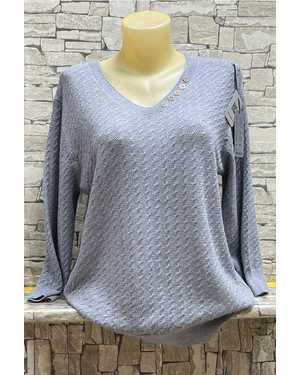 КОФТА ТКАНЬ 70% COTTON, 20% CASHMERE, 10% ELASTANE