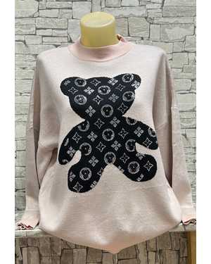 КОФТА ТКАНЬ 48% VISCOSE, 24% NYLON, 28% POLYESTER