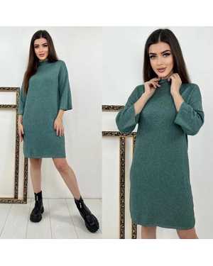 ПЛАТЬЕ ТКАНЬ 60% COTTON, 20% ELASTANE, 10% CASHMERE, 10% ANGORA