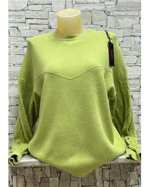 СВИТЕР ТКАНЬ 70% COTTON, 20% CASHMERE, 10% ELASTANE