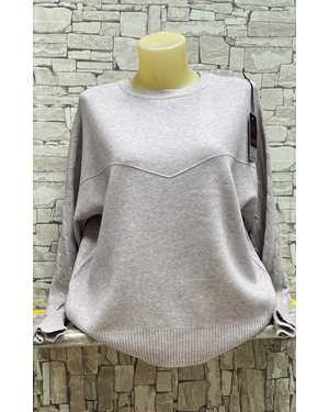 СВИТЕР ТКАНЬ 70% COTTON, 20% CASHMERE, 10% ELASTANE