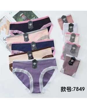 Женские трусики. В упаковке 10шт Один размер разные цвета