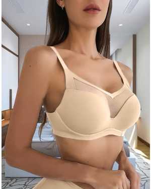 Женские бюстгальтер без косточек с пуш ап бесшовный