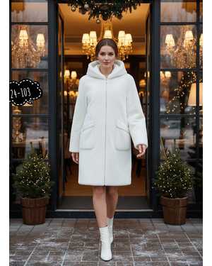 ШУБА В РАЗМЕР ТКАНЬ ИСКУССТВЕННЫЙ МЕХ ПОД НОРКУ