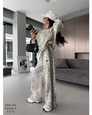 Женский костюм Утеплённый с начесом Фабричный Китай