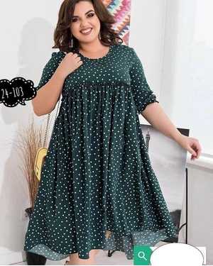 ЖЕНСКИЕ ПЛАТЬЯ БОЛЬШИХ РАЗМЕРОВ ТКАНЬ СОФТ