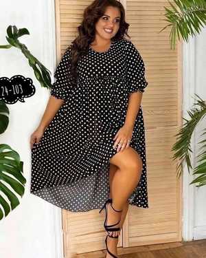 ЖЕНСКИЕ ПЛАТЬЯ БОЛЬШИХ РАЗМЕРОВ ТКАНЬ СОФТ