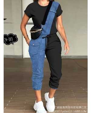 ЖЕНСКИЙ КОСТЮМ ДВОЙКА ТКАНЬ ДЖИНС + ЛАЙТ