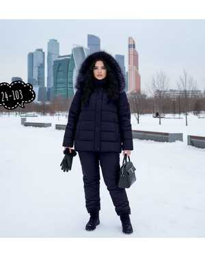 ЖЕНСКИЙ КОСТЮМ ДВОЙКА ТКАНЬ ХАЛОФАЙБЕР