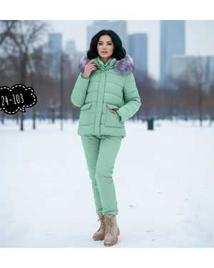 ЖЕНСКИЙ КОСТЮМ ДВОЙКА ТКАНЬ ХАЛОФАЙБЕР