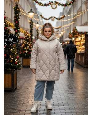 УТЕПЛЁННАЯ КУРТКА ТКАНЬ ХОЛОФАЙБЕР