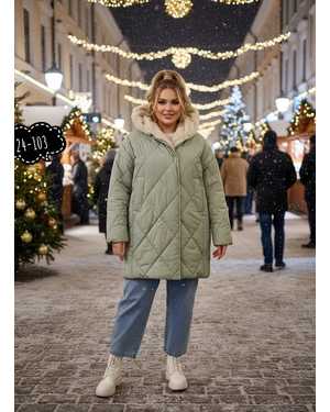 УТЕПЛЁННАЯ КУРТКА ТКАНЬ ХОЛОФАЙБЕР