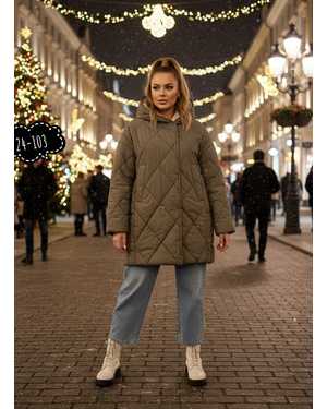 УТЕПЛЁННАЯ КУРТКА ТКАНЬ ХОЛОФАЙБЕР