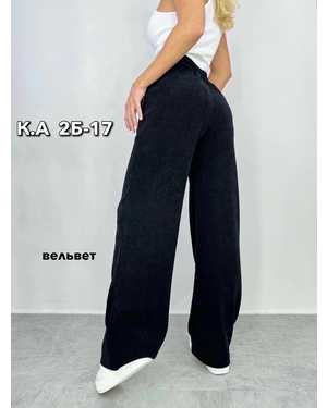 БРЮКИ ПАЛАЦЦО ТКАНЬ ВЕЛЬВЕТ