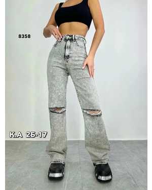 ДЖИНСЫ-ПАЛАЦЦО ТКАНЬ СТРЕЙТЧ