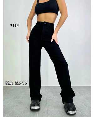 ДЖИНСЫ-ПАЛАЦЦО ТКАНЬ СТРЕЙТЧ