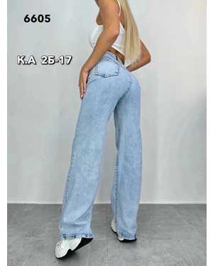 ДЖИНСЫ-КЛЁШ ТКАНЬ НЕ СТРЕЙЧ