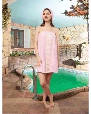 Распродажа. НАБОР ДЛЯ САУНЫ МАХРОВЫЙ КИЛТ 70/140СМ + ПОЛОТЕНЦЕ 50/90 СМ