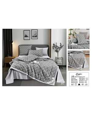 Комплект постельного белья с готовым одеялом. Ткань сатин(возможно замена на похожее)