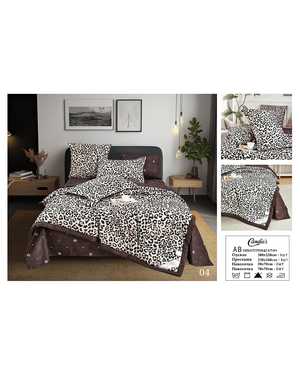 Комплект постельного белья с готовым одеялом. Ткань сатин(возможно замена на похожее)