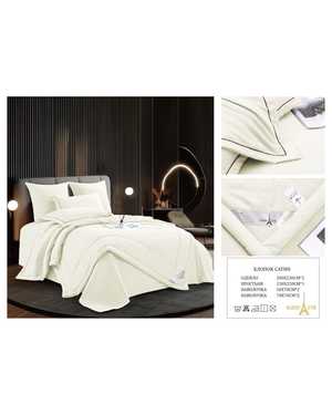 Комплект постельного белья с готовым одеялом. Ткань бархатный Сатин(возможно замена на похожее)