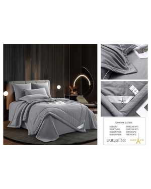 Комплект постельного белья с готовым одеялом. Ткань бархатный Сатин(возможно замена на похожее)