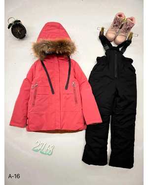 ДЕТСКИЙ КОСТЮМ ТКАНЬ СУПЕР МЕМБРАНА, УТЕПЛЕННЫЙ ХОЛОФАЙБЕР 300 ГР, ПОДКЛАДКА - ХОРОШЕЕ УТЕПЛЁННЫЕ